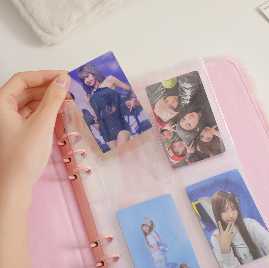 A5 Plush Photocard Albums