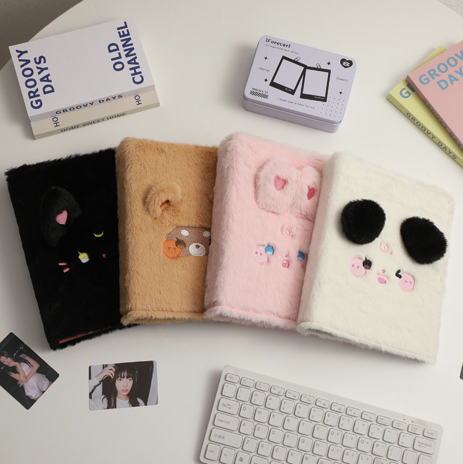 A5 Plush Photocard Albums