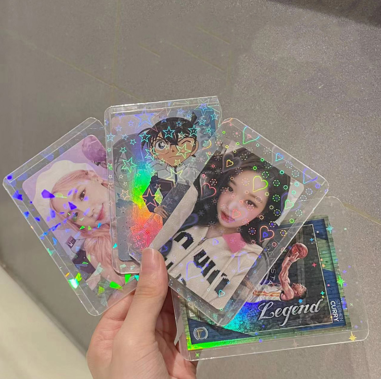 Holographic Toploaders 4pcs (5types)