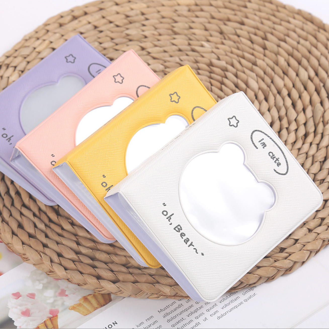 Cute Bear Binder (4types)