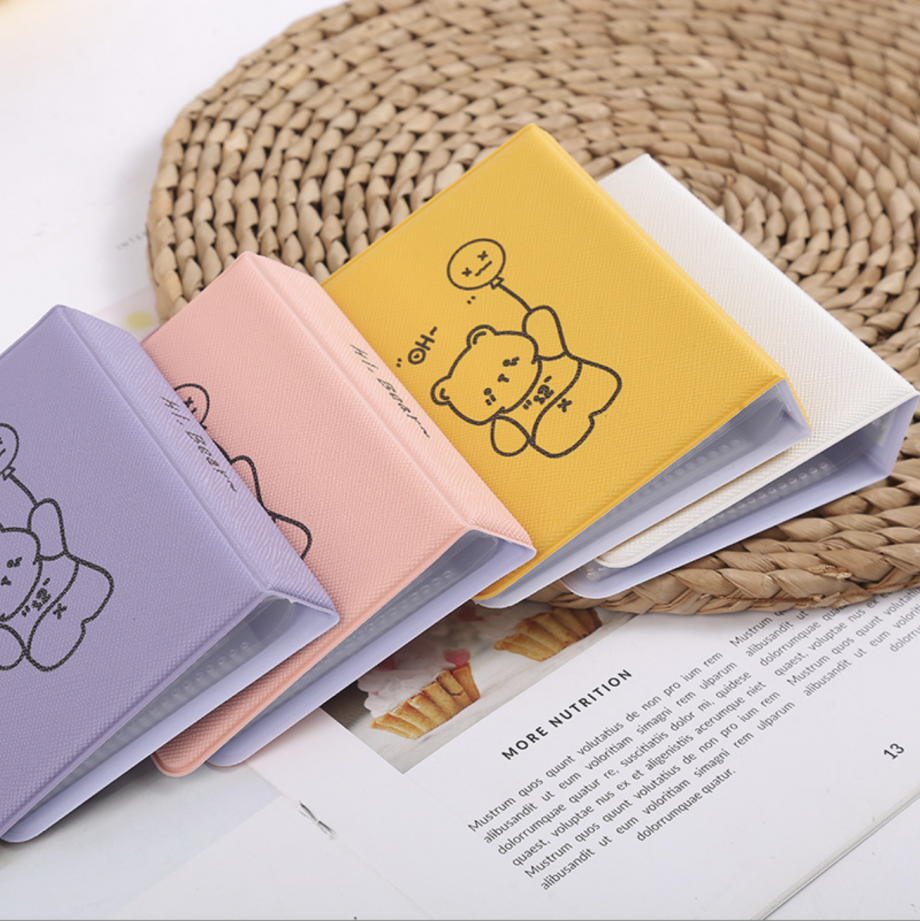 Cute Bear Binder (4types)