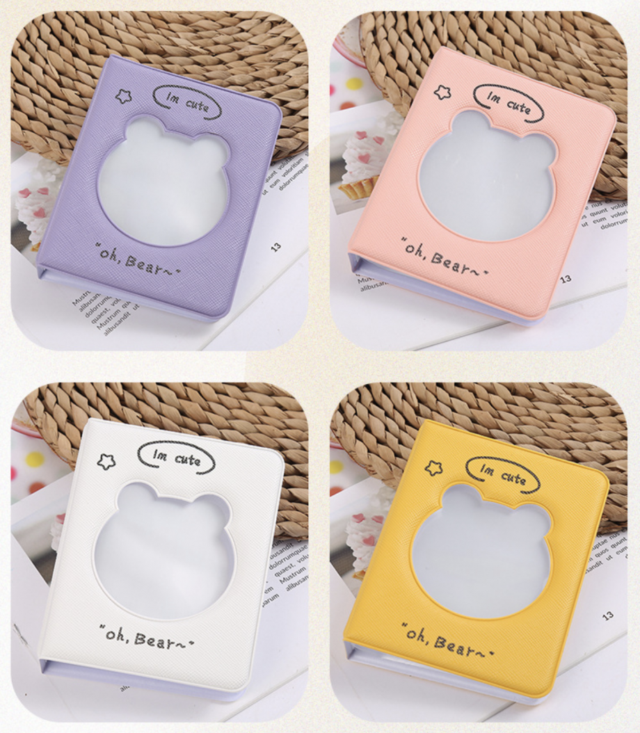 Cute Bear Binder (4types)