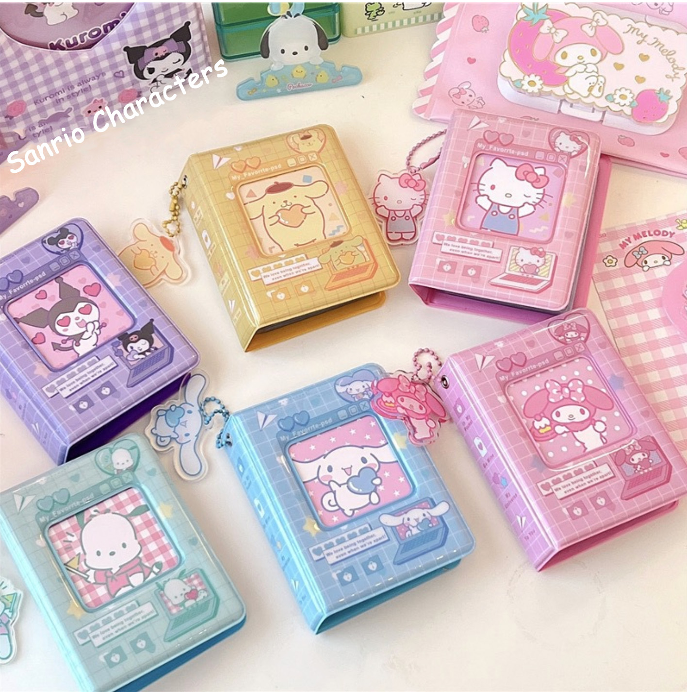 Sanrio Characters Photocard Binders (6types)