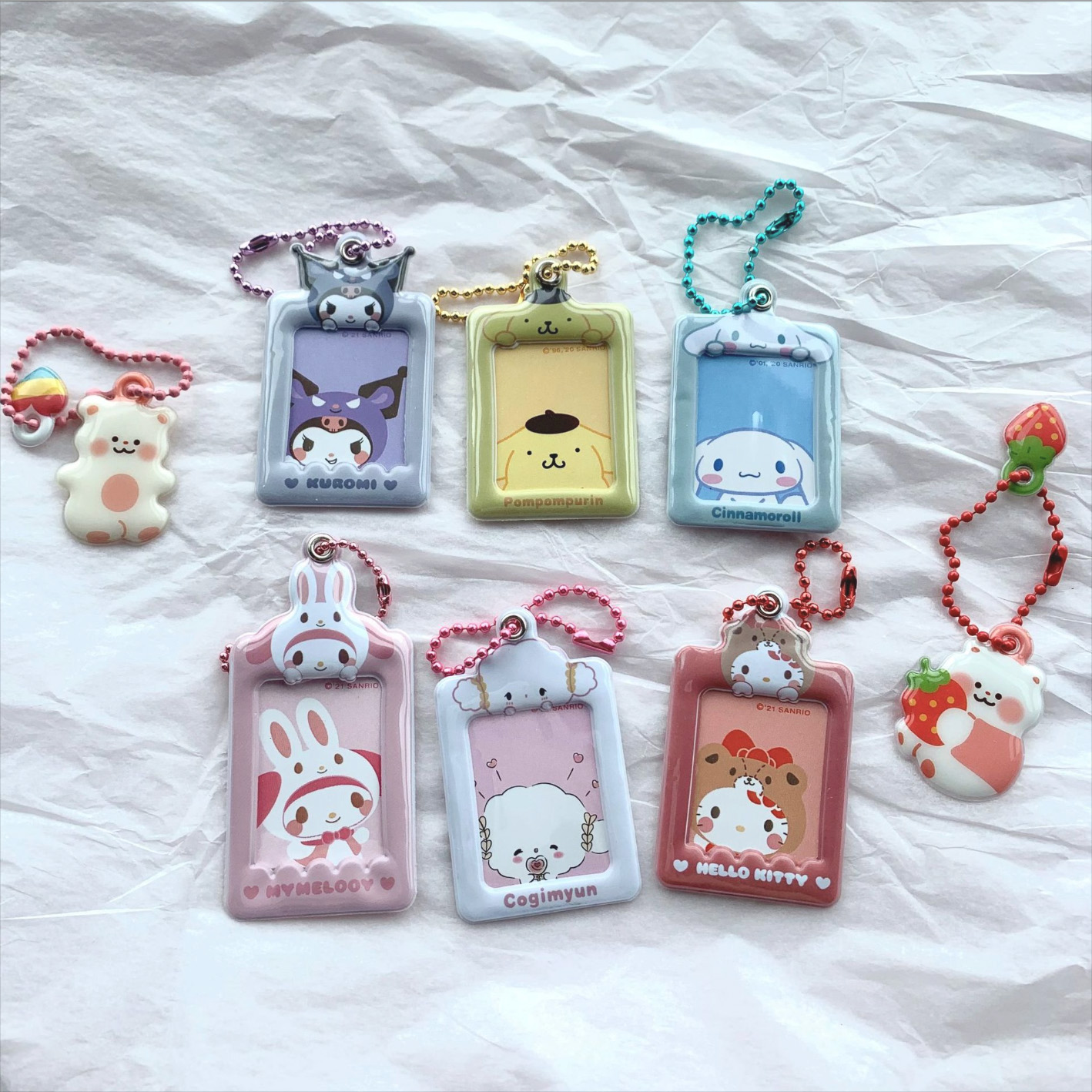 Sanrio Characters Mini ID Photo Holders (6 types)