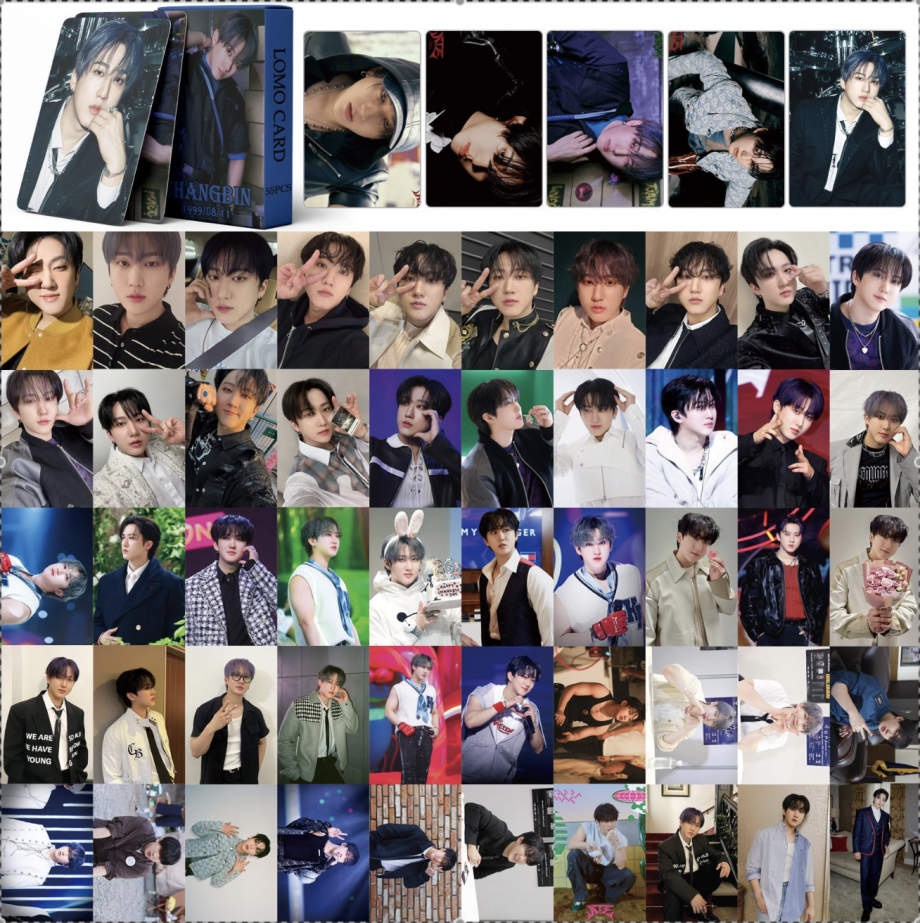 STRAY KIDS CHANGBIN LOMO 006