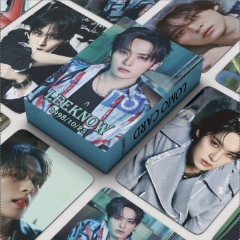STRAY KIDS LEE KNOW LOMO 009
