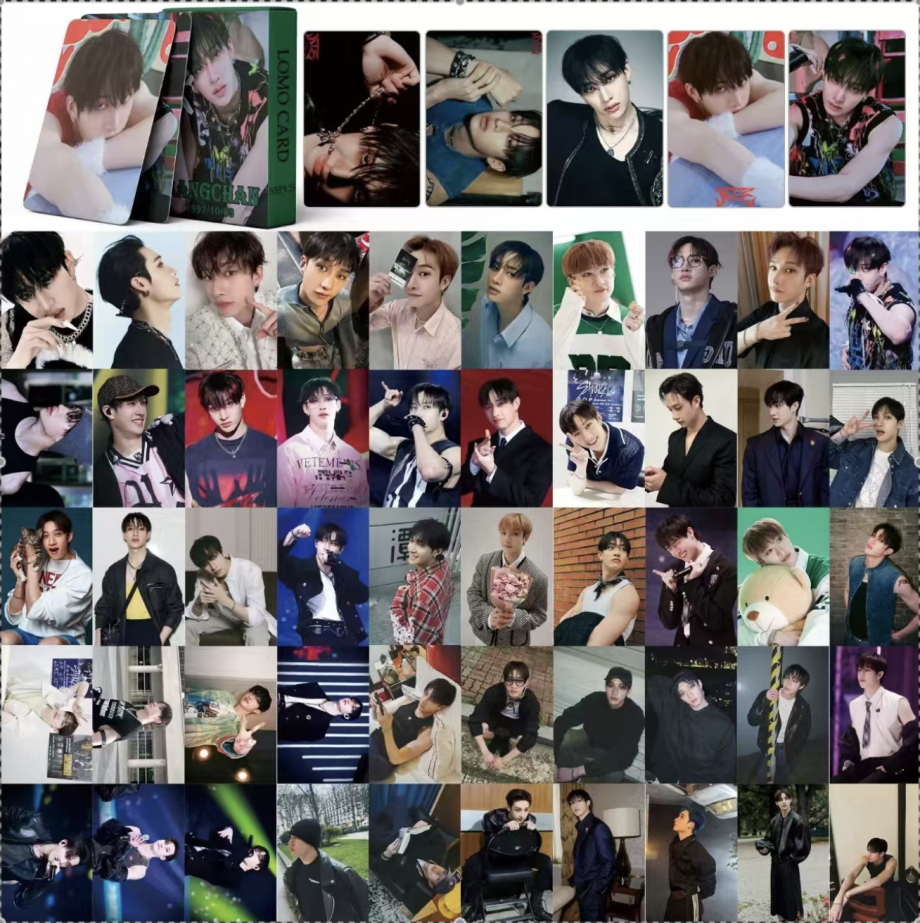 STRAY KIDS BANGCHAN LOMO 010