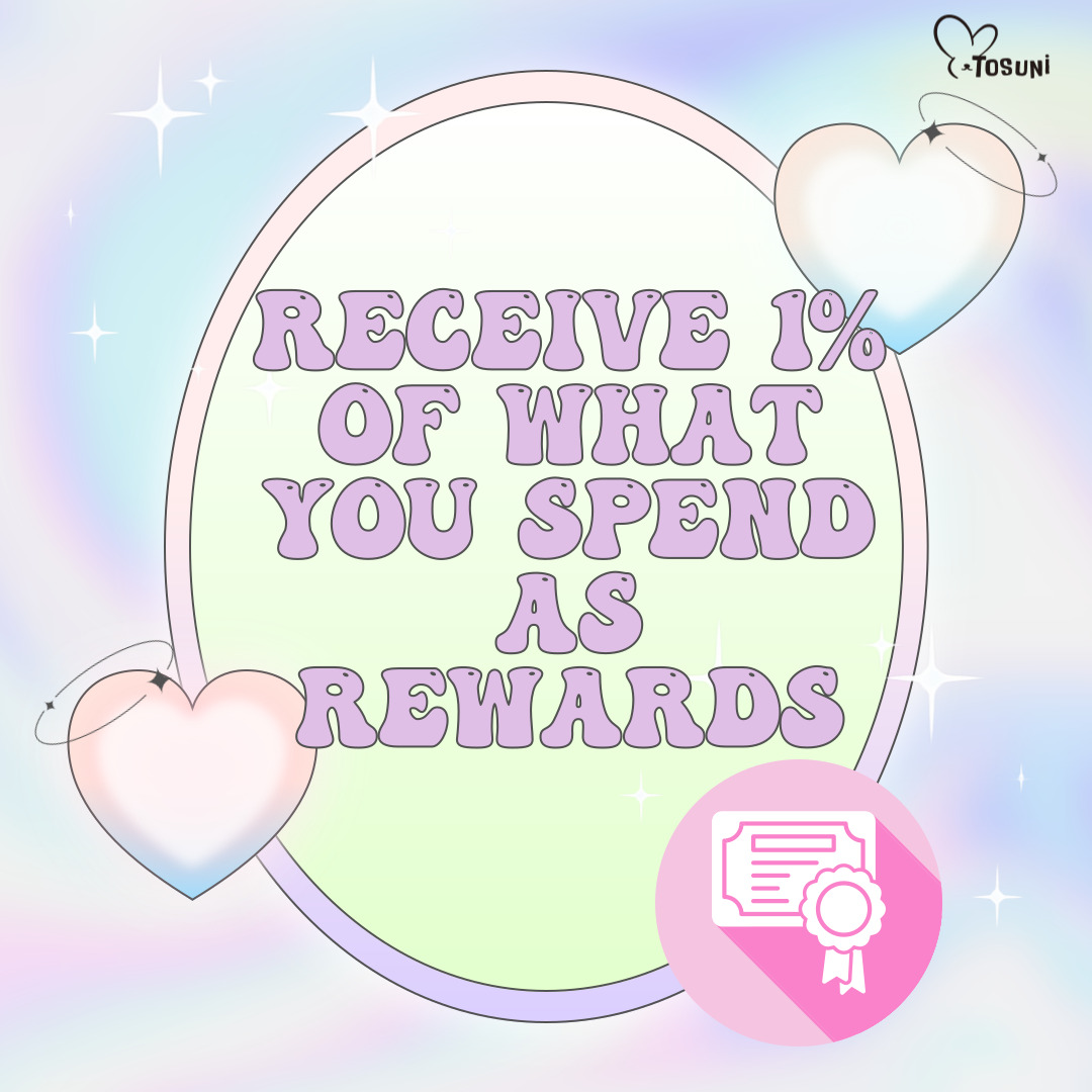Receive 1% of what you spend as rewards