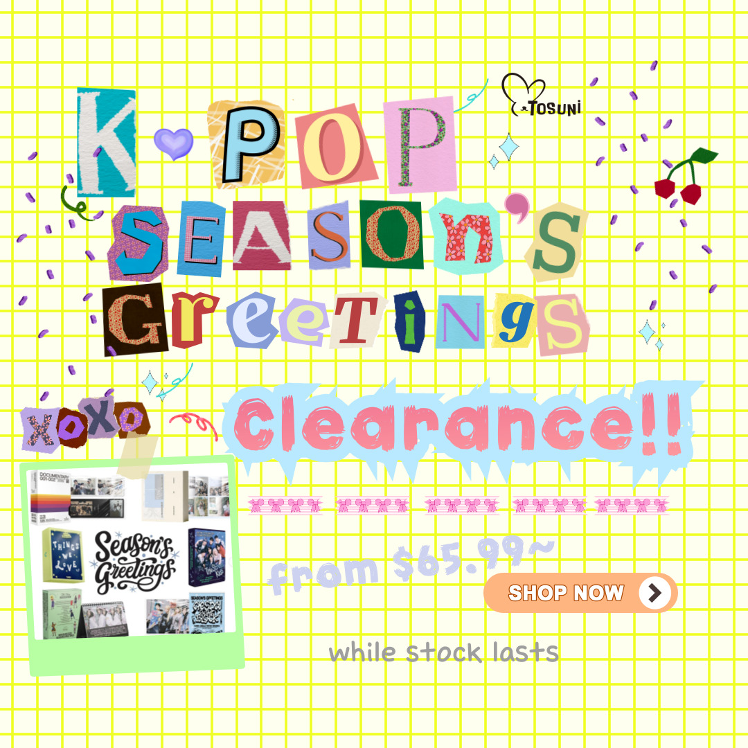 K-POP Seasons Greetings Clearance