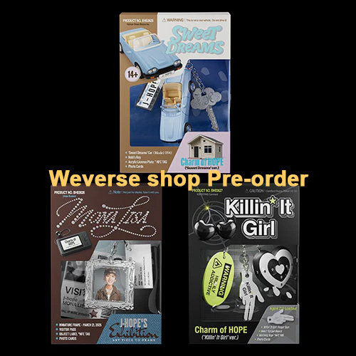 [PRE-ORDER] J-hope (BTS) [Charm of HOPE] (Sweet Dream ver./MONA LISA ver./Killin' It Girl ver.)