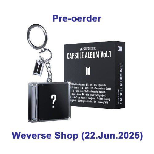 [PRE-ORDER] BTS - 2025 BTS FESTA : CAPSULE ALBUM Vol.1