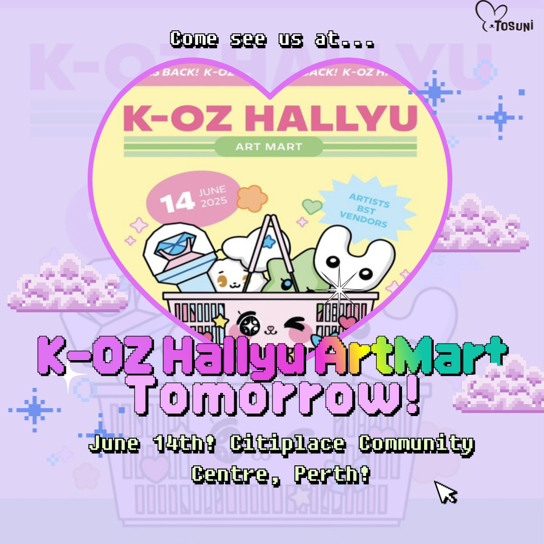 K-OZ Hallyu ArtMart is Tomorrow!