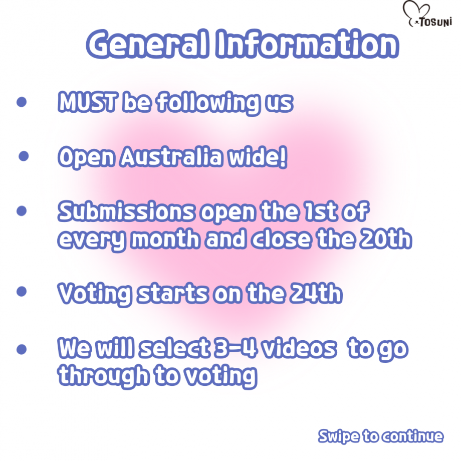 Tosuni Dance Challenge Rules