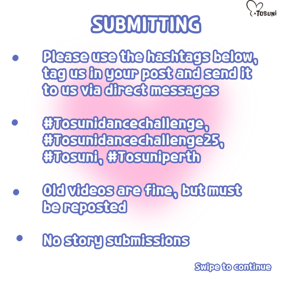 Tosuni Dance Challenge Rules