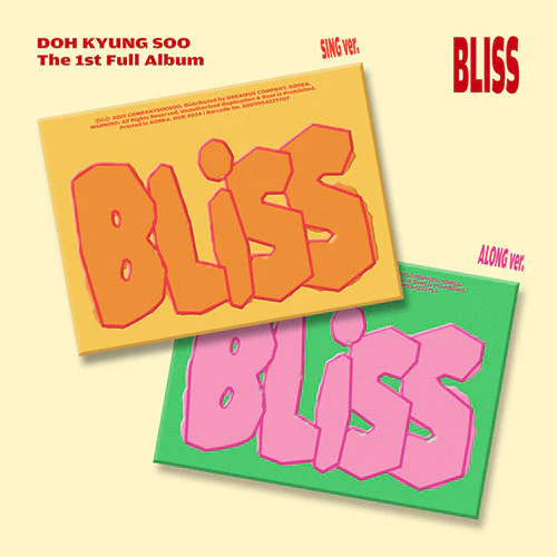 DOH KYUNG SOO - The 1st Full Album [BLISS] (Sing Ver./Along Ver.)