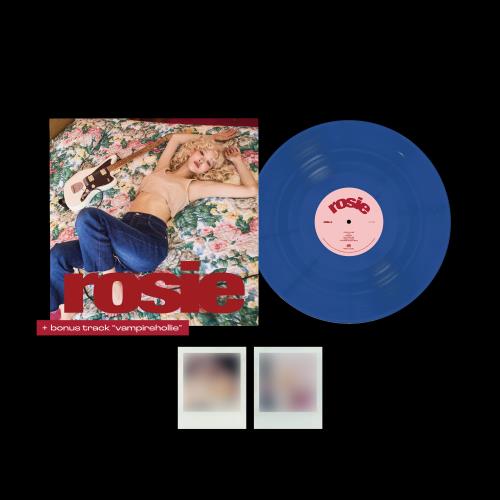 ROSÉ (BLACKPINK) - 1st Studio Album [rosie] vinyl (vampirehollie edition blue)