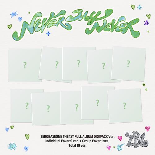 [PRE-ORDER] ZEROBASEONE - THE 1ST FULL ALBUM [NEVER SAY NEVER] (DIGIPACK Ver.) (10 TYPES)