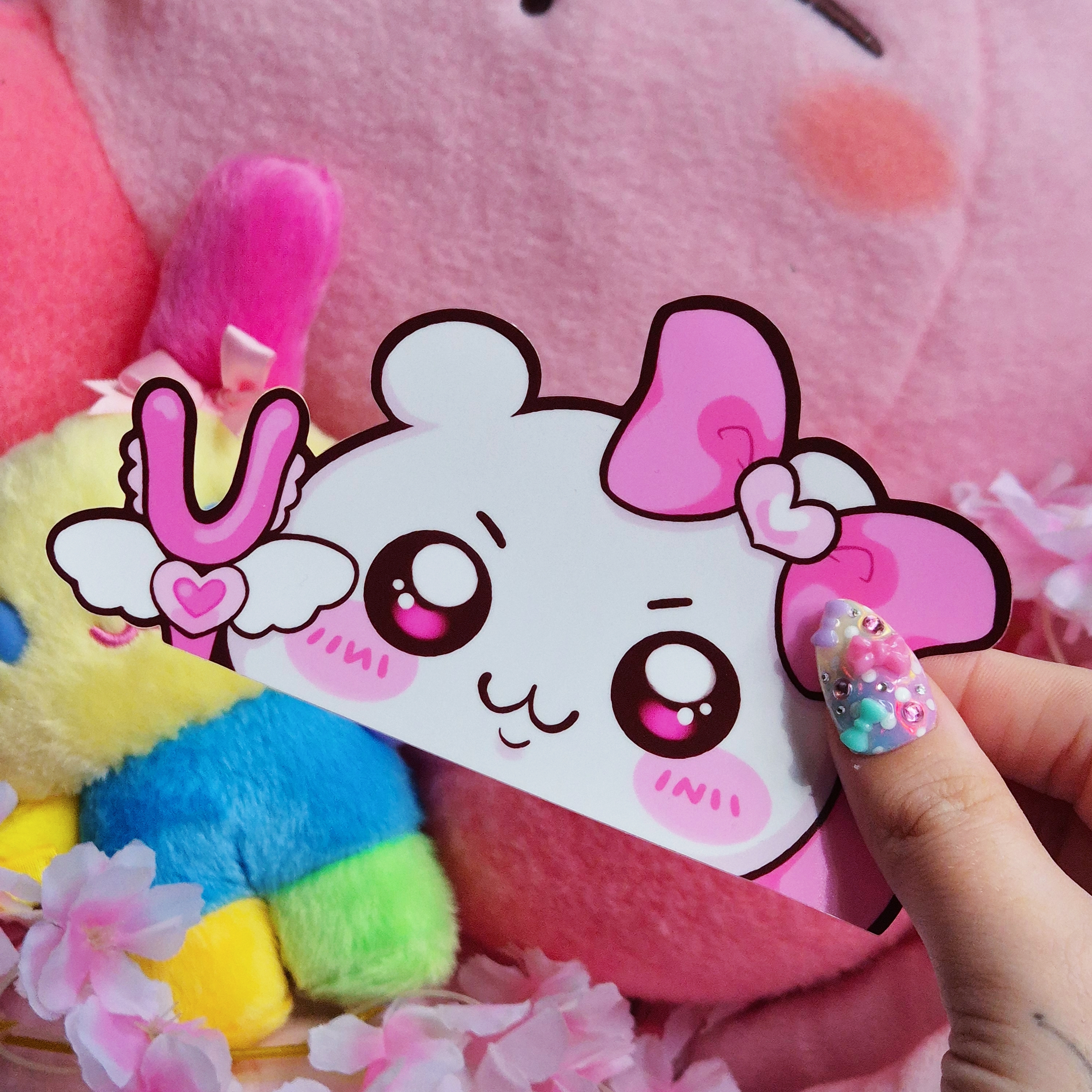 [By Minabytes] Magical Chiikawa Car Peeker Decal