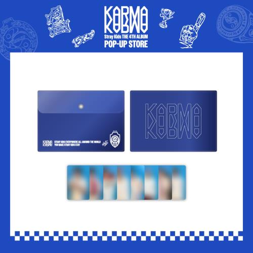 Stray Kids - OFFICIAL MD [KARMA POP-UP] PVC POUCH (Ends 29/Aug)