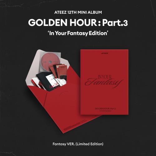[PRE-ORDER] ATEEZ - 12th mini album [GOLDEN HOUR : Part.3 ‘In Your Fantasy Edition’ (Limited)]