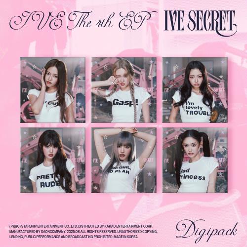 [PRE-ORDER] IVE - 4th mini album [IVE SECRET] (Digipack ver.) (LIMITED ver.)