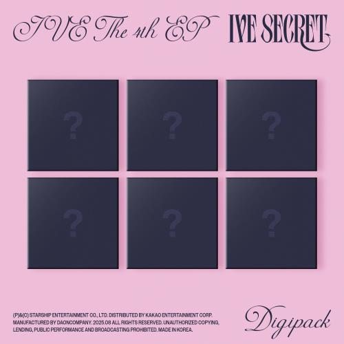 IVE - 4th mini album [IVE SECRET] (Digipack ver.) (LIMITED ver.)