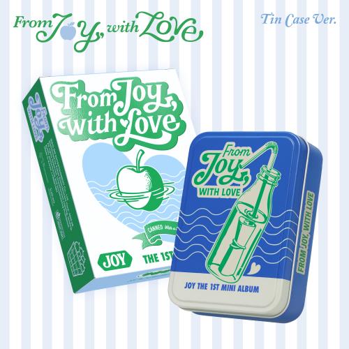 JOY (Red Velvet) - 1st mini album [From JOY, with Love] (Tin Case Ver.) (Smart Album)