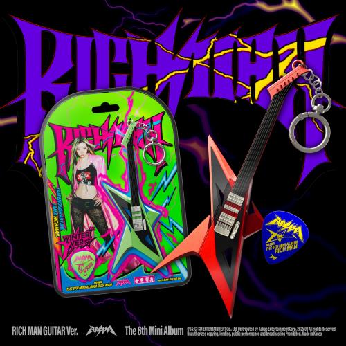 [PRE-ORDER] aespa - 6th mini album [Rich Man] (RICH MAN GUITAR Ver.)