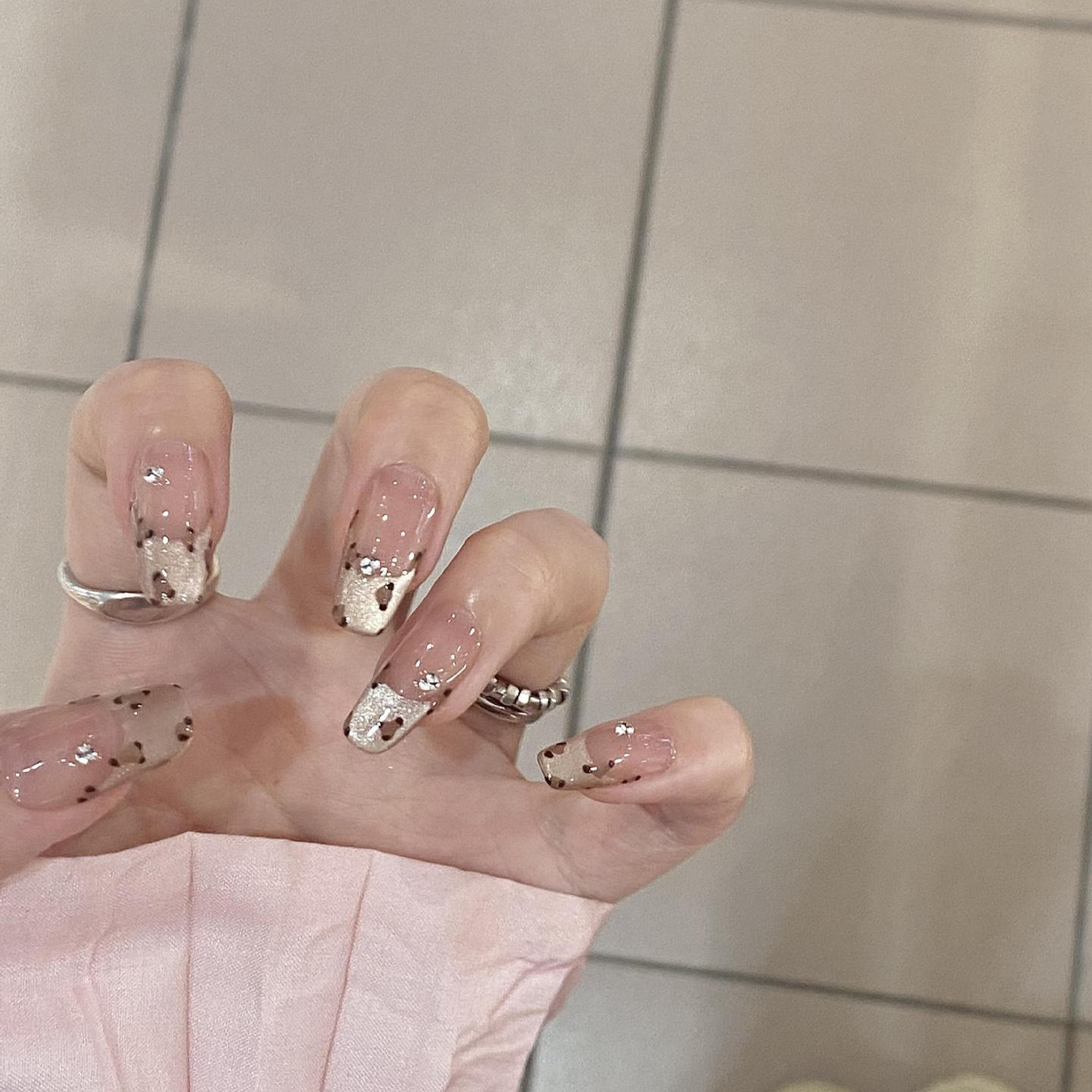 Chic Leopard Press-On Nails