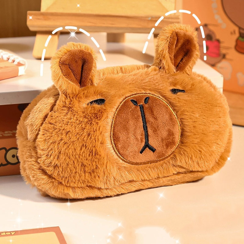 CAPYBARA PLUSH POUCH
