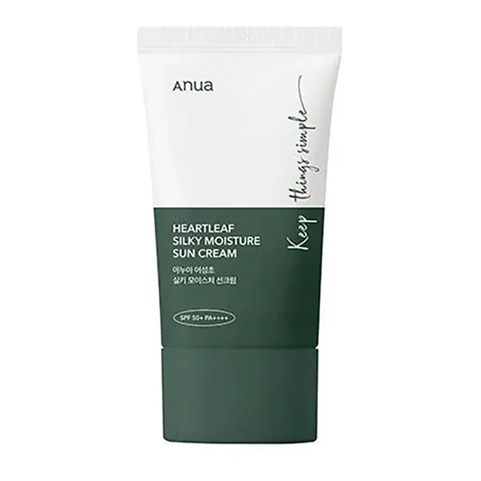 [Anua] Heartleaf Silky Moisture Sunscreen 50ml