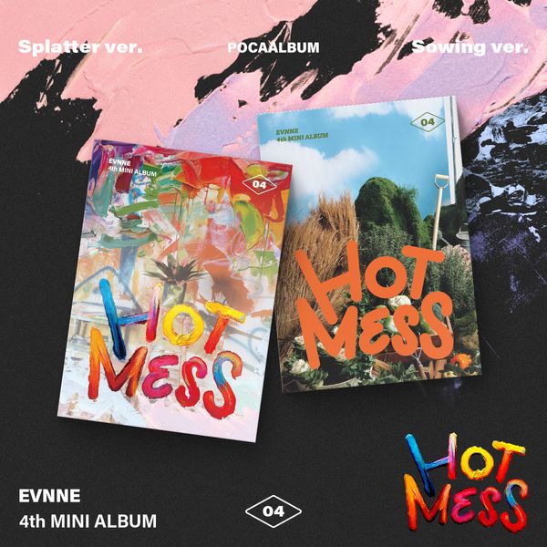 [By Cherrybread Mart] EVNNE - 4th mini album [HOT MESS] (POCA Ver.) (random POCA Ver.)
