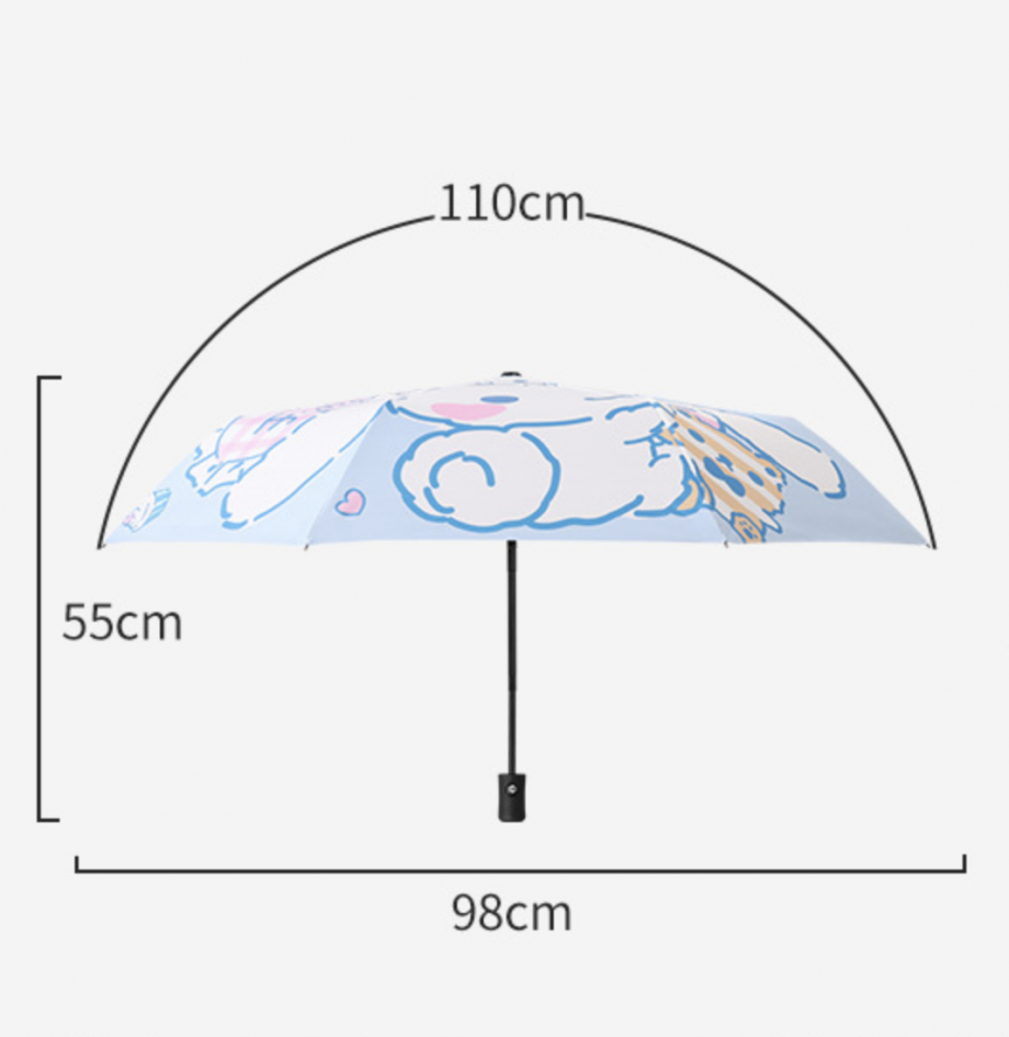 CINNAMOROLL AUTOMATIC FOLDING UMBRELLA