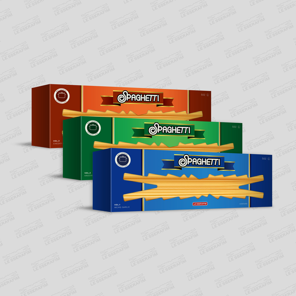 LE SSERAFIM - 1st Single Album 'SPAGHETTI' (3 TYPES)