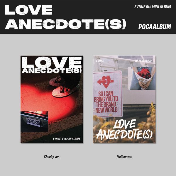 [By Cherrybread Mart] EVNNE - 5th Mini Album [LOVE ANECDOTE(S)] (POCA Ver.) (Random Ver.)