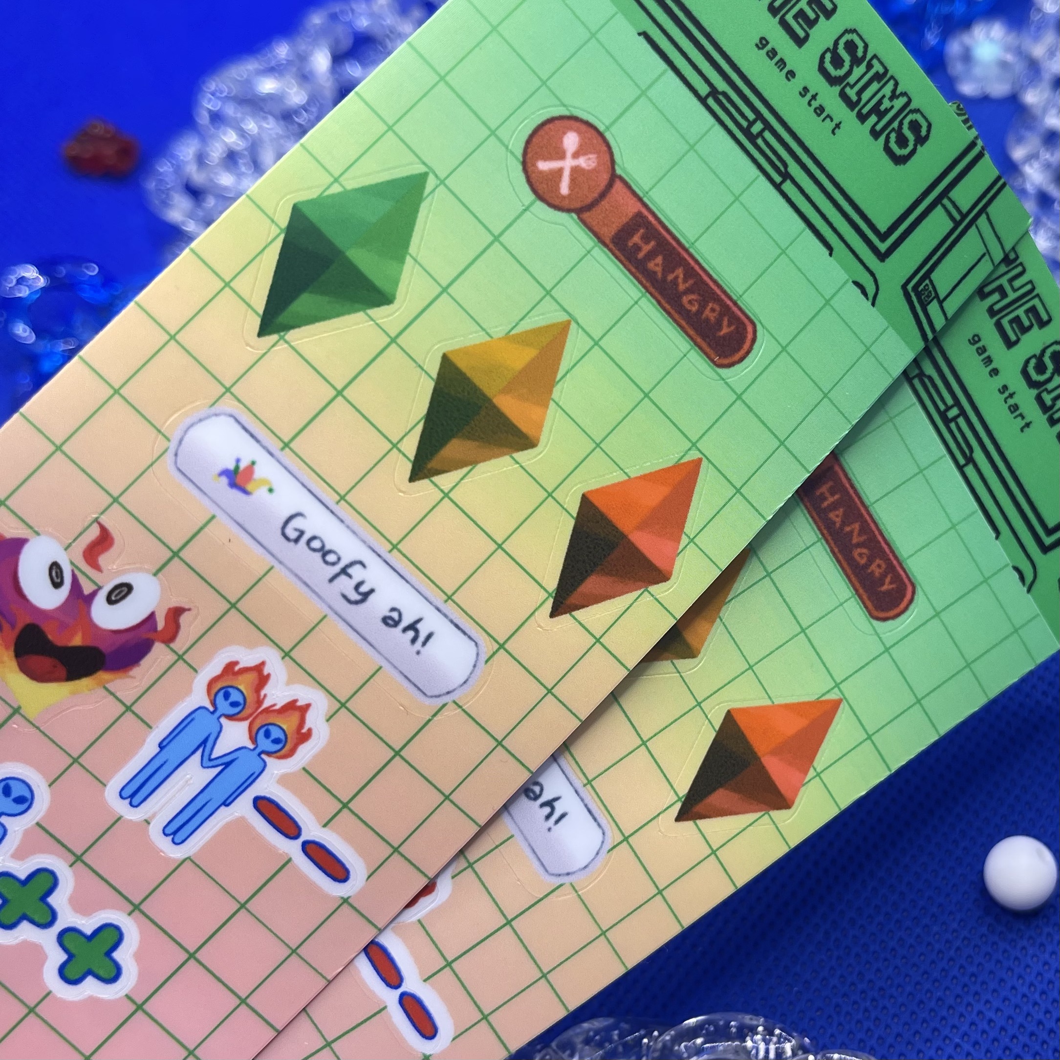 [By AnyxAnik!] The Sims Sticker Sheet