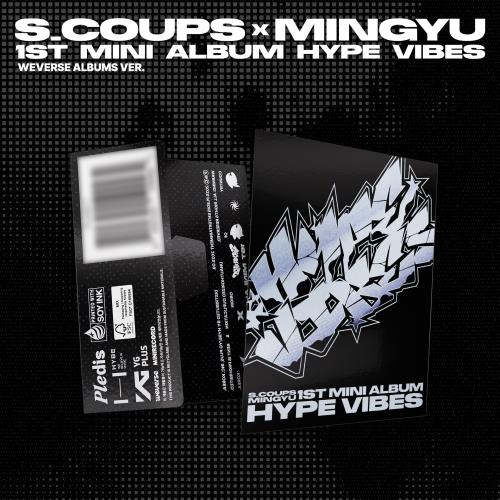[PRE-ORDER] S.COUPS X MINGYU - 1st Mini Album ‘HYPE VIBES’ (Weverse Albums ver.) (Ends 25/Sep)