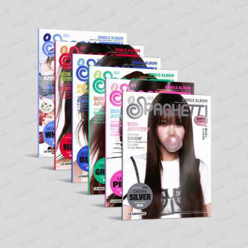 LE SSERAFIM - 1st Single Album 'SPAGHETTI' (COMPACT ver.)