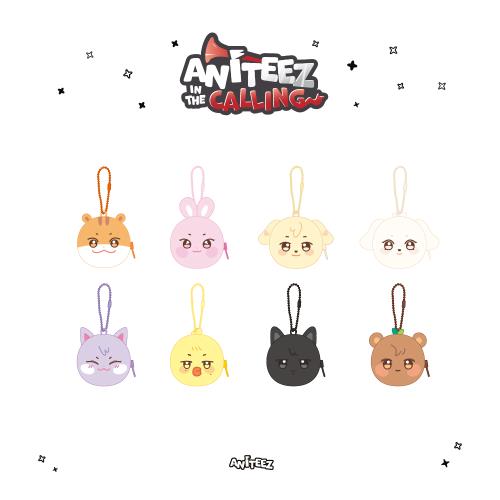 [PRE-ORDER] ATEEZ - OFFICIAL MD [ANITEEZ IN THE CALLING] BACKPACK POUCH KEYRING (Ends 16/Sep)