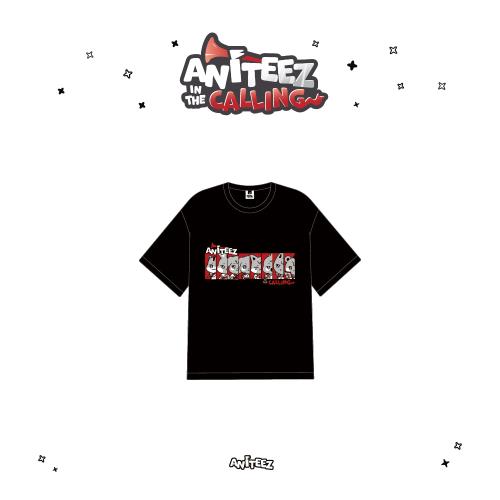 [PRE-ORDER] ATEEZ - OFFICIAL MD [ANITEEZ IN THE CALLING] T-SHIRTS - BLACK (M/L) (Ends 16/Sep)