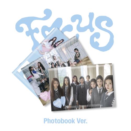 Hearts2Hearts - 1st mini album [FOCUS] (Photobook Ver.) (3TYPES)