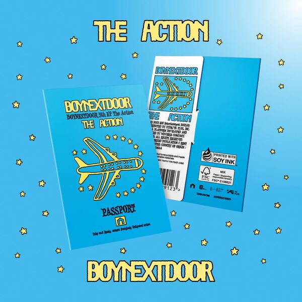 [PRE-ORDER] BOYNEXTDOOR - 5th EP [The Action] (Weverse Albums ver.)