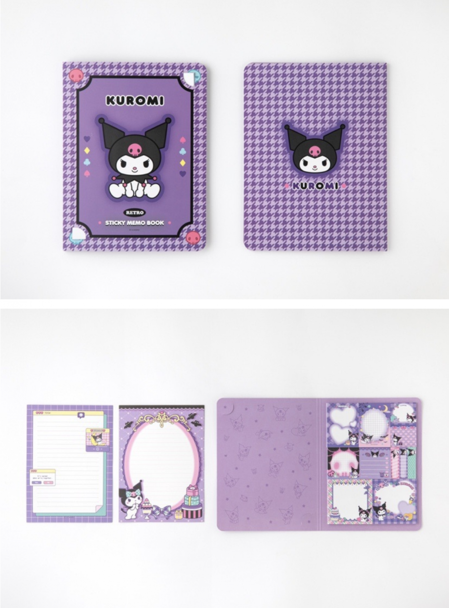 Sanrio Retro Sticky Memo Book
