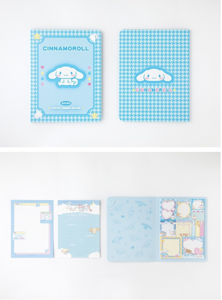 Sanrio Retro Sticky Memo Book