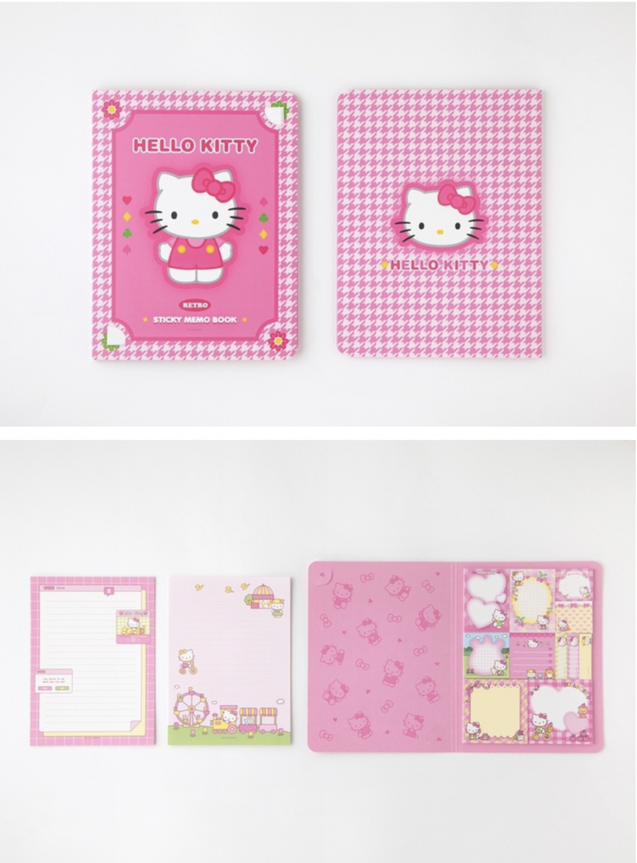 Sanrio Retro Sticky Memo Book