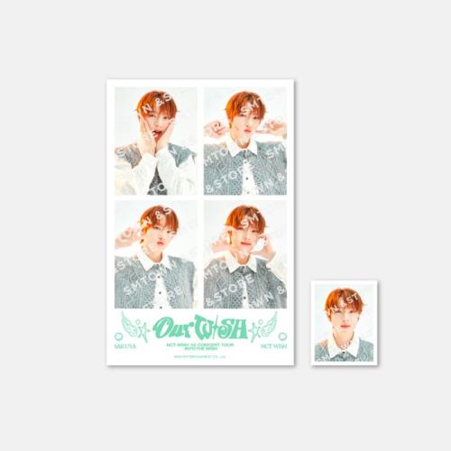 NCT WISH 1st CONCERT TOUR 'INTO THE WISH : Our WISH' MD (4 CUT + ID PHOTO SET)