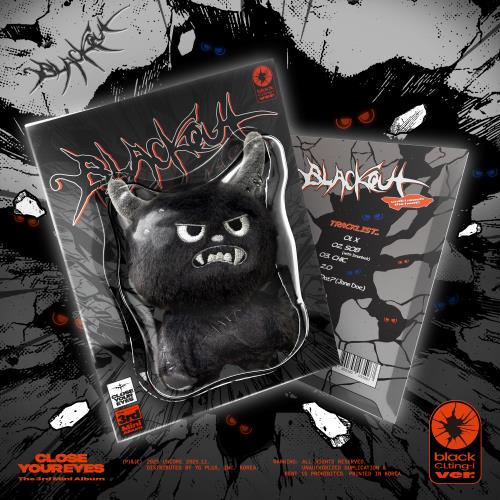 [PRE-ORDER] CLOSE YOUR EYES The 3rd Mini Album 'blackout' ​(black CLting-i ver.)