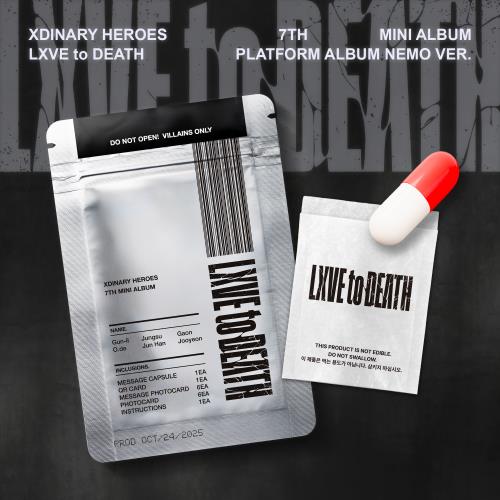 [PRE-ORDER] Xdinary Heroes - 7th Mini Album [LXVE to DEATH] (Platform Ver.)