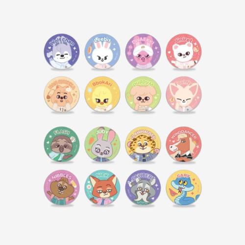 SKZOO X ZOOTOPIA2 POP-UP STORE OFFICIAL MERCH (SECRET GLITTER CAN BADGE