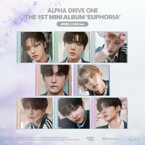 [PRE-ORDER] ALPHA DRIVE ONE - 1st mini album ‘EUPHORIA’ (JEWEL CASE ver.) (ENDS 11/Jan)